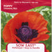 Poppy Oriental Red - Pelletized Seed