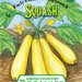 Organic Squash Seeds - USDA Early Prolific Straightneck (30 Seeds)