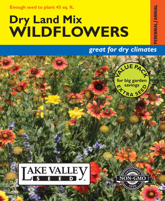 Dry Land Wildflower Mix (Value Pack)