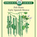 Organic Early Spanish Musica (Pole Bean)