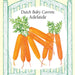 Dutch Baby Carrot 'Adelaide'