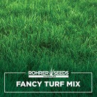 Fancy Lawn Mix - It's Called Fancy For a Reason! This Premium Blend of Kentucky Bluegrass Seed and Perennial Rye Seed Will Give You a Dark Green Lawn You Will Be Proud Of.
