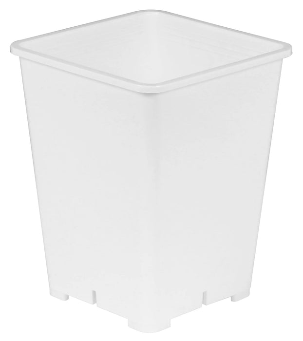 BSF White Plastic Planter