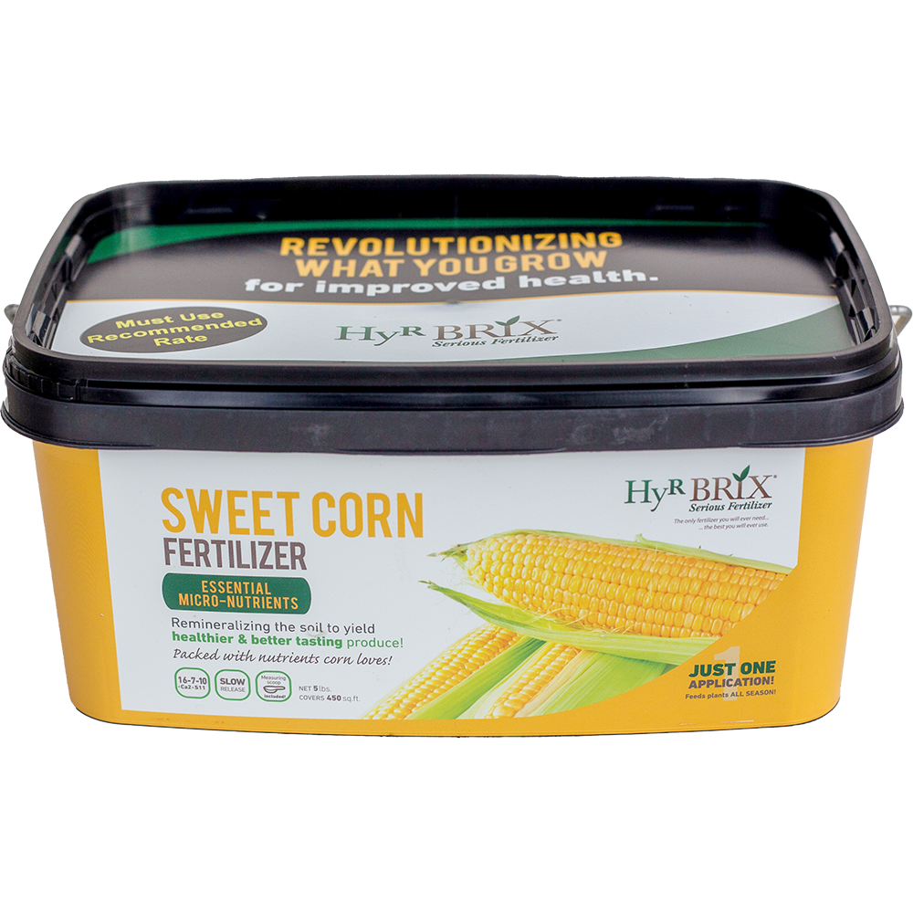 Sweet Corn Fertilizer, 45lb Bag by HyR BRIX