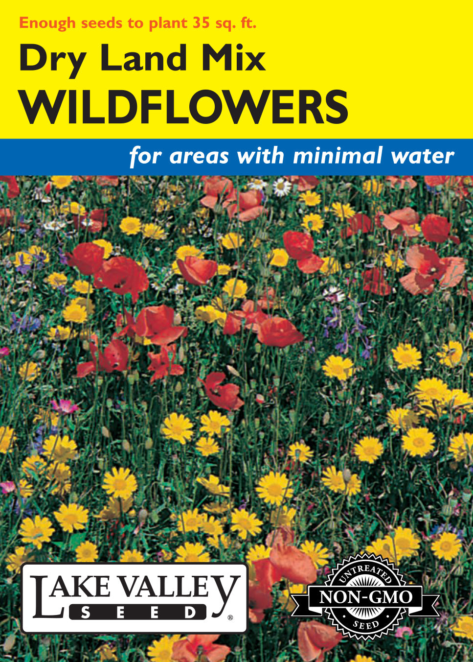 drought tolerant wildflower seed mix Lake Valley Seed Wildflowers Dry Land Mixture, 3g
