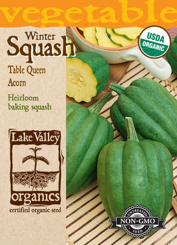 Organic Table Queen Acorn Squash (Pkt)