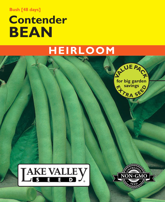 Contender Bush Bean (Value Pack)