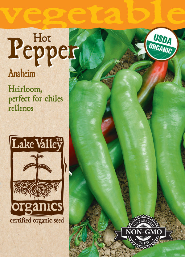 Organic Anaheim Hot Pepper (Pkt)