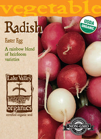 Organic Easter Egg Radish (Pkt)
