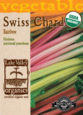 Organic Rainbow Swiss Chard (Pkt)