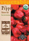 Organic Habanero Red Hot Pepper (Pkt)
