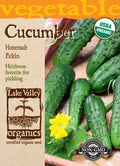 Organic Homemade Pickles Cucumber (Pkt)