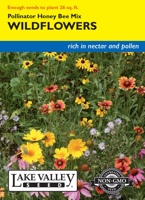 Honey Bee Pollinator Wildflower Mix