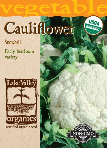 Organic Snowball Cauliflower (Pkt)