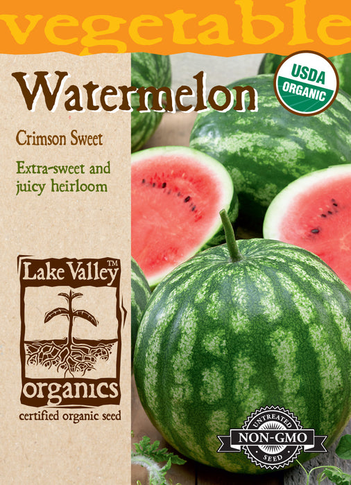 Organic Crimson Sweet Watermelon