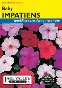 Baby Hybrid Impatiens Mixed Colors (Pkt)