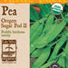 Organic Oregon Sugar Pod II Peas (Value Pack)