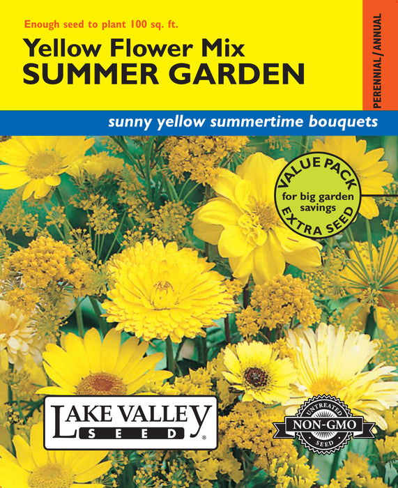 Summer Garden Mixture, All Yellow (Value Pack)
