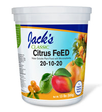 Jack's Classic Citrus Food 20-10-20, 1.5 lb.