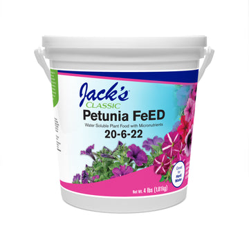 Jack's Classic Petunia Feed 20-6-22, 4 lb.