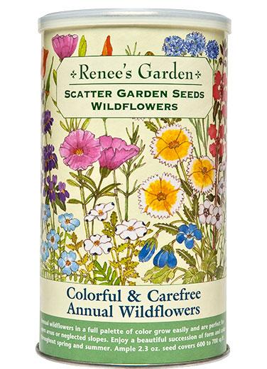 Annual Wildflowers Scatter Can