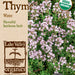 Organic Thyme - Winter (Pkt)