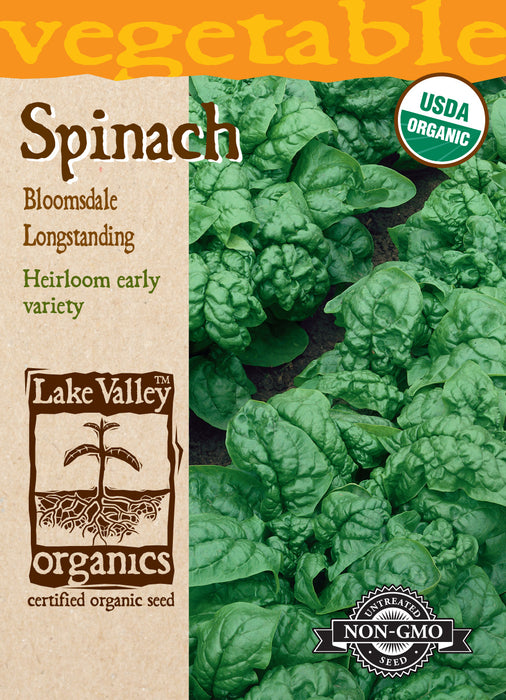 Organic Bloomsdale Spinach (Pkt)