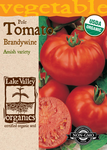 Organic Brandywine Red Tomato (Pkt)
