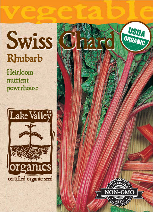 Organic Rhubarb Swiss Chard