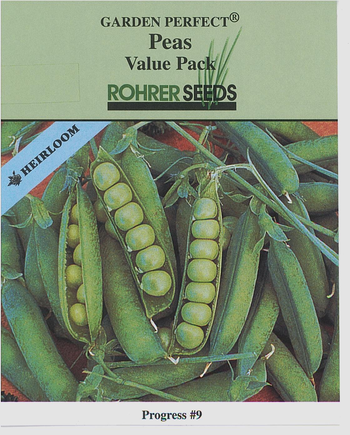 Progress #9 Pea Seeds Progress #9 Peas (1 Lb)