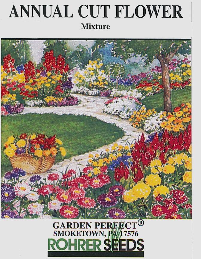Rohrer Seeds Annual Cut Flower Mixture, 1.5 grams