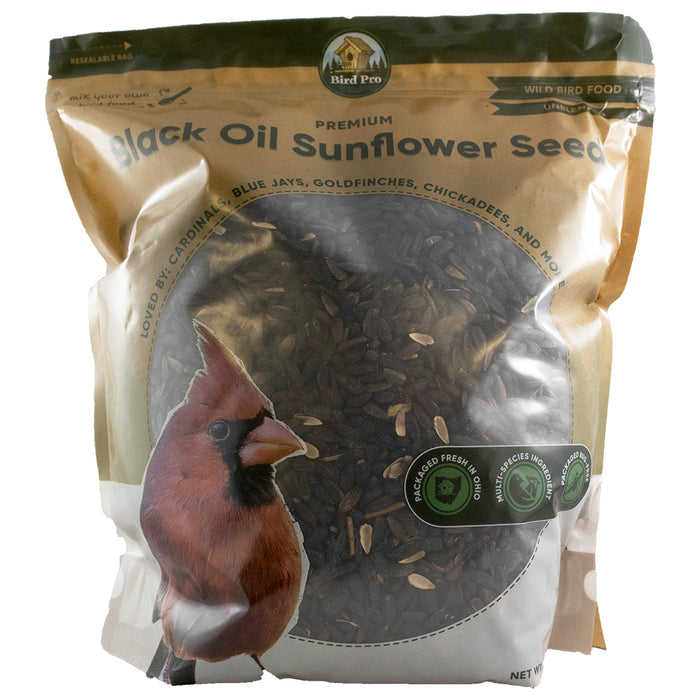 Bird Pro Premium Black Oil Sunflower Seed (4 lb) — Rohrer Seeds