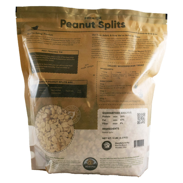 Bird Pro Premium Peanut Splits (10 lb)