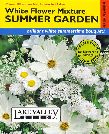 Summer Garden Mix, All White (ValuePack)