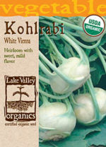 Organic White Vienna Kohlrabi (Pkt)