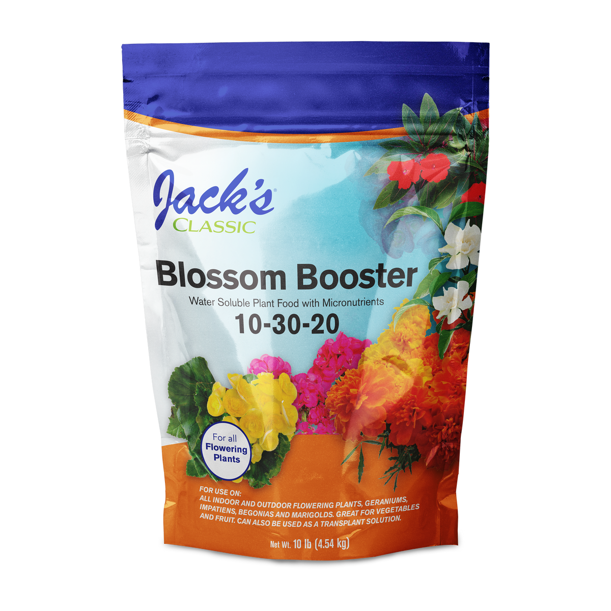 Jack's Classic Blossom Booster 103020, 10 lb. — Rohrer Seeds