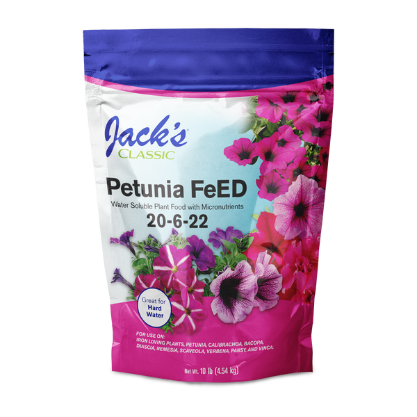 Jack's Classic Petunia Feed 20-6-22 (10 Lb)