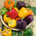 Rainbow Blend Bell Pepper (50 seeds), Container Collection