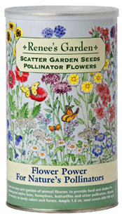 scatter flower seeds Renee's Garden Scatter Garden Seeds, Pollinator Flowers