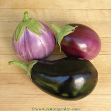 eggplantページ Amazon.com : TomorrowSeeds - Pandora Striped Rose Eggplant