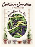 American Blend Bush Bean (60 seeds), Container Collection