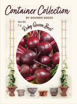Ruby Queen Beet (200 seeds), Container Collection