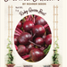 Ruby Queen Beet seed container collection packet artwork.