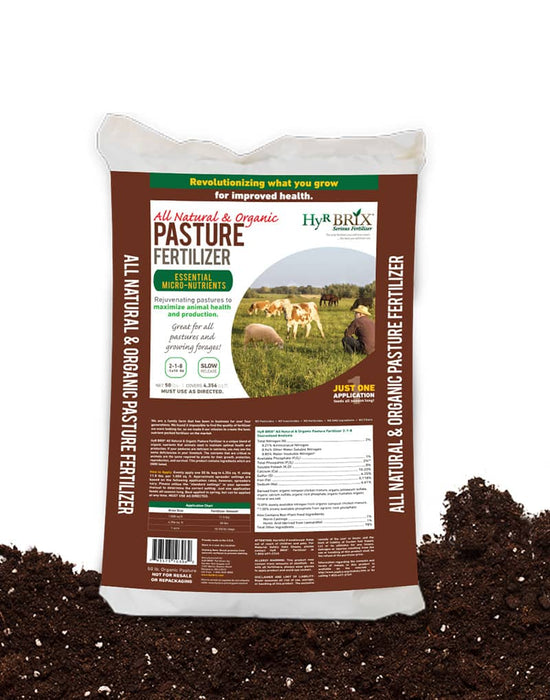 Hyr Brix Organic Pasture Fertilizer (45 Lb.)
